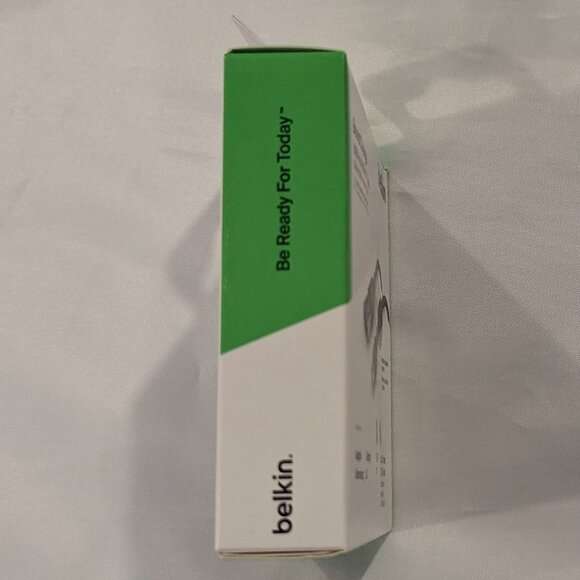 NWT Belkin "BoostCharge" Braided USB-C to USB-A Cable (2m / 6.6 feet, Black) - Picture 4 of 10